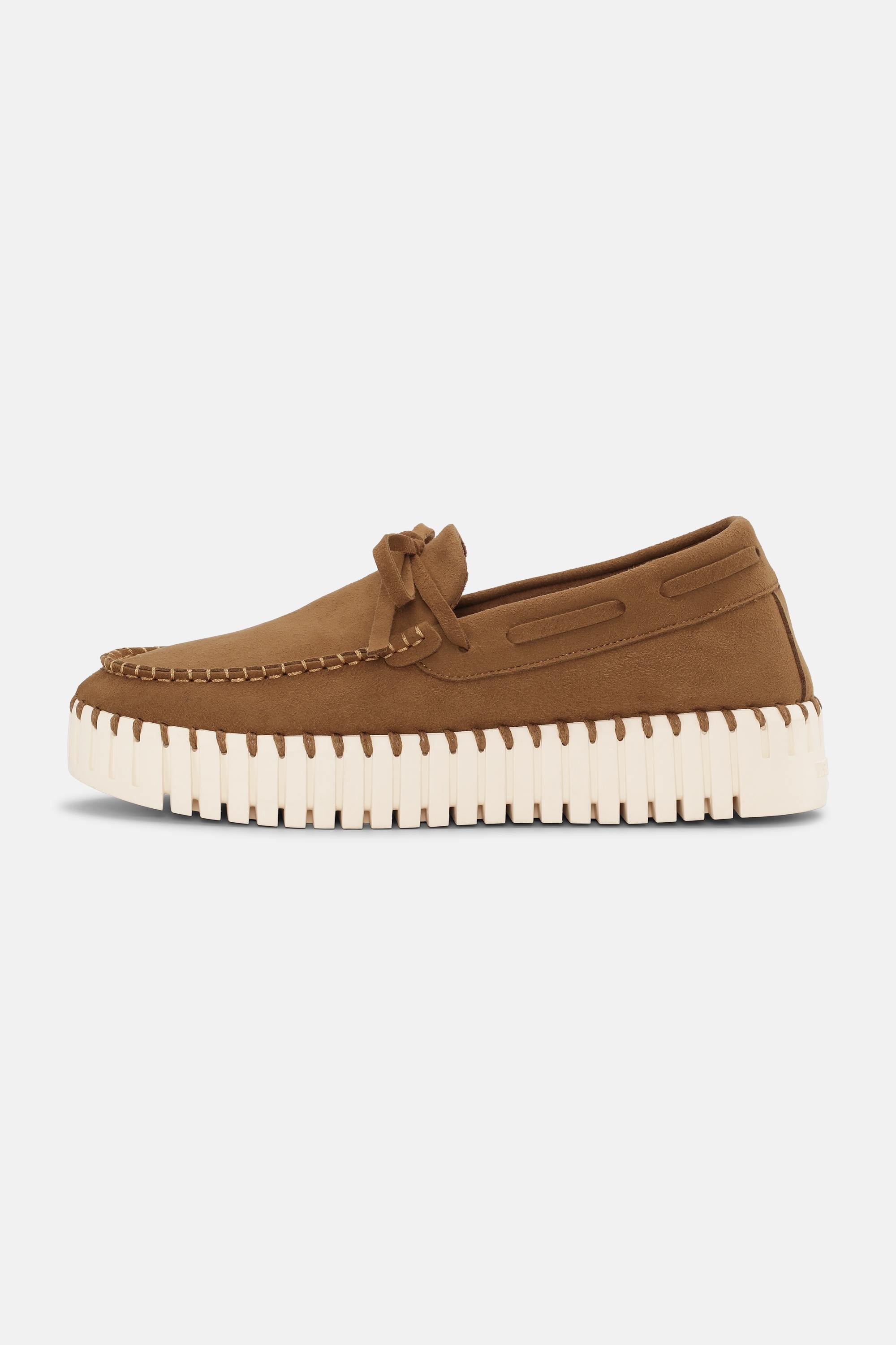 Tulip Sailor Shoe - Cashew Pearled Ivory
